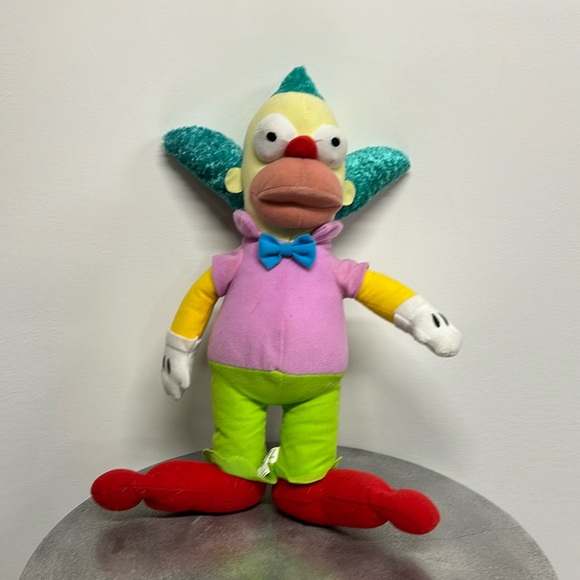 the simpsons Other - The Simpsons Krusty The Clown Plush